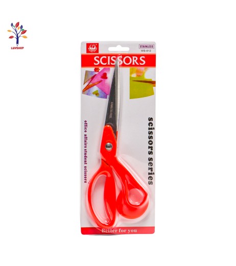 Metal + plastic scissors 24 cm