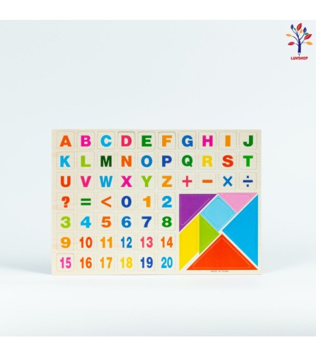 Letter / number magnets 60 pcs/set
