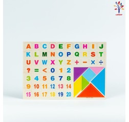Letter / number magnets 60 pcs/set