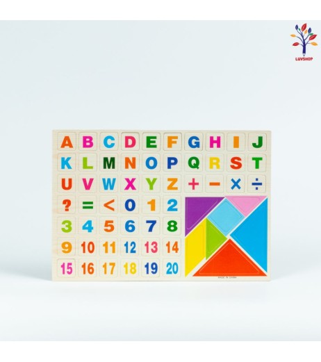 Letter / number magnets 60 pcs/set