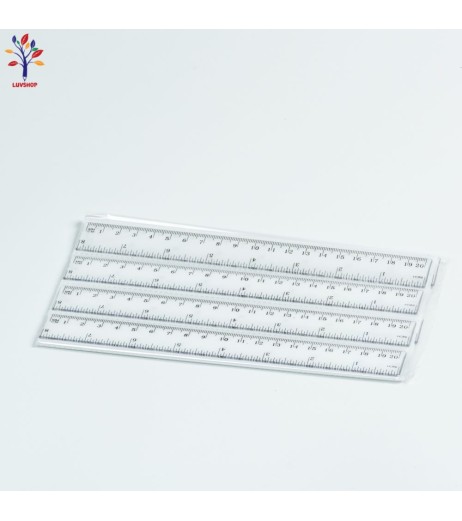Plastic ruler 20 cm