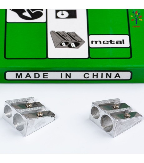 Double metal sharpener