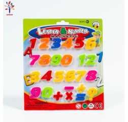 Plastic magnets numbers