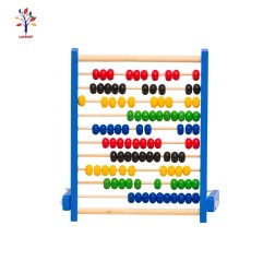 Colored wooden counters