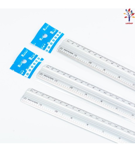 Aluminum ruler 30 cm