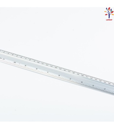 Aluminum ruler 30 cm