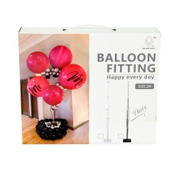 Plastic holder for 8 balloons