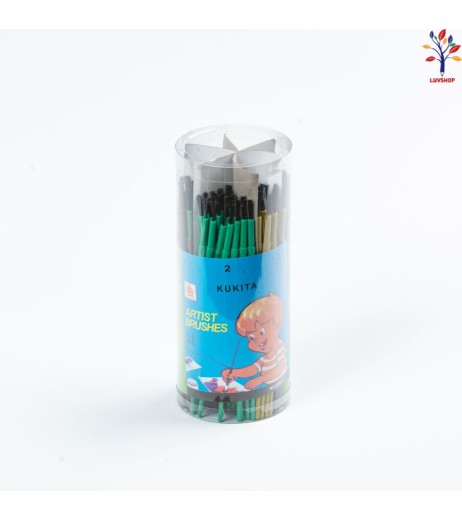 Pensule desen plastic 144 b/set