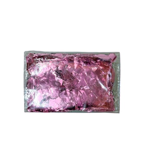Confetti 1*1 square 100 gr pink