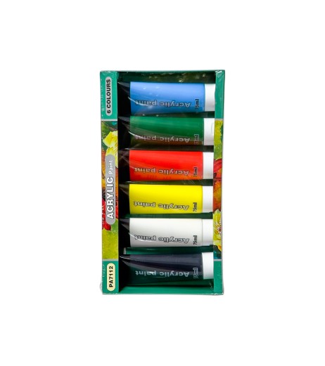 Acuarele 6 culori acrilice PA7112