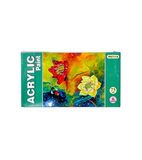 Acuarele 6 culori acrilice PA7112