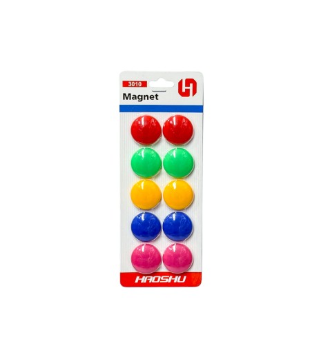 Colored magnets 10 pcs/set H3010