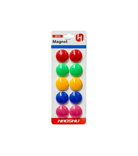 Colored magnets 10 pcs/set H3010