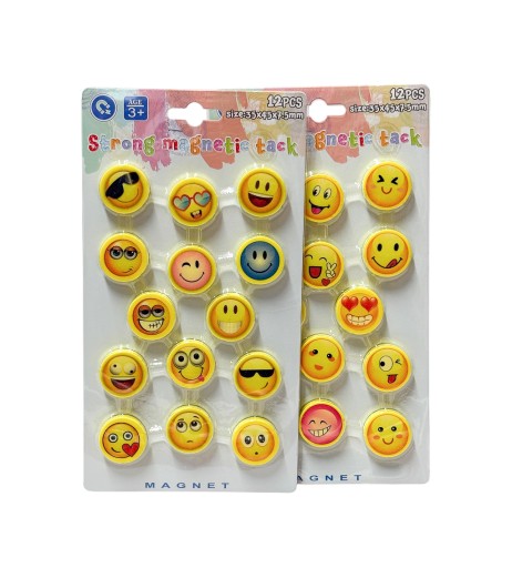 Set of 14 Face magnets H0171