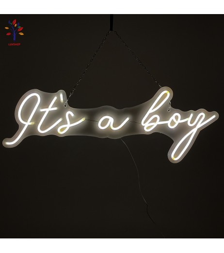 Panou led Its a boy 70*25 cm