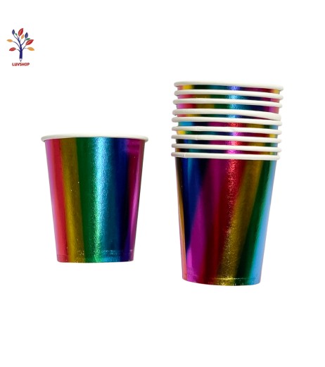 Colored party glasses 10 pcs/set