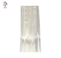 Perdea party folie metalizata 2M/1M alb