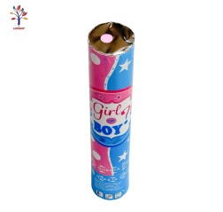Tub confetti Boy or Girl 30 cm roz