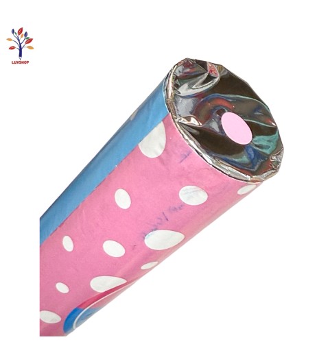 Tub confetti Boy or Girl 30 cm roz