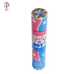 Tub confetti Boy or Girl 30 cm albastru