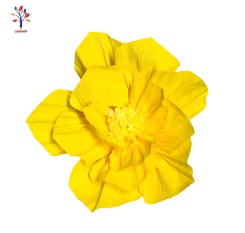Decor petrecere floare galbena 4 buc/set