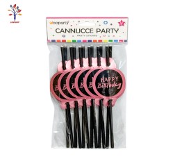 Accesorii petrecere paie 12/set SR004