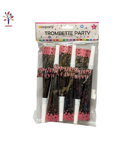 Trmpetele petrecere din carton 6 buc/set SR005