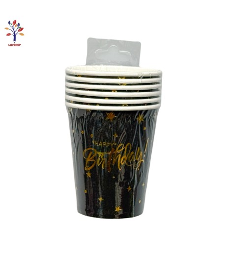 Pahare petrecere din carton 6 buc/set SR009