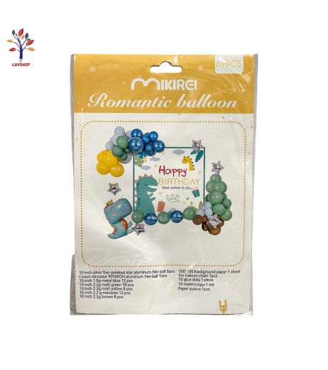 Ghirlanda baloane decor 69 piese