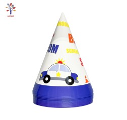 Coifuri petrecere din carton 10/set Car