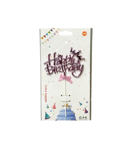 Topper ornament decor tort lila