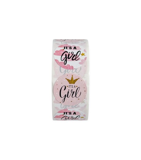 Abtibild roz It`s a girl
