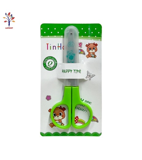 School scissors with sheath 5002