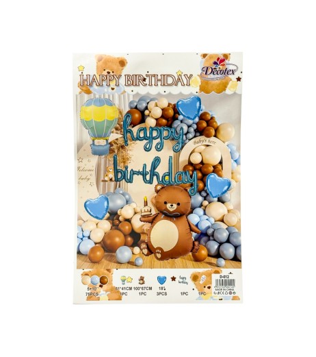 Decorative balloon set D012