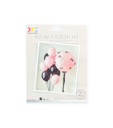 Baloane 8/set din latex XGS1629-HD1, roz Baloane 8/set din latex XGS1629-HD1, roz