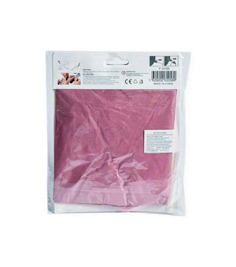 Baloane HD2 alb-roz 6/set Baloane HD2 alb-roz 6/set
