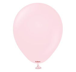 Kalisan latex balloons 5” (13 cm) Standard Light Pink 100/set