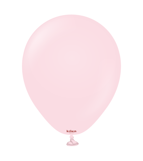 Kalisan latex balloons 5” (13 cm) Standard Light Pink 100/set