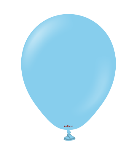 Kalisan Latex Balloons 5” (13 cm) Standard Baby Blue 100/set