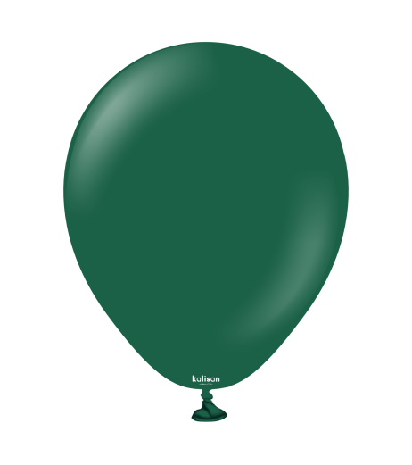 Baloane latex Kalisan 5” (13 cm) Standard Dark Green 100/set