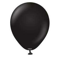 Kalisan latex balloons 5” (13 cm) Standard Black 100/set