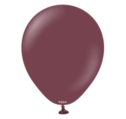 Baloane latex Kalisan 5” (13 cm) Standard Burgundy 100/set
