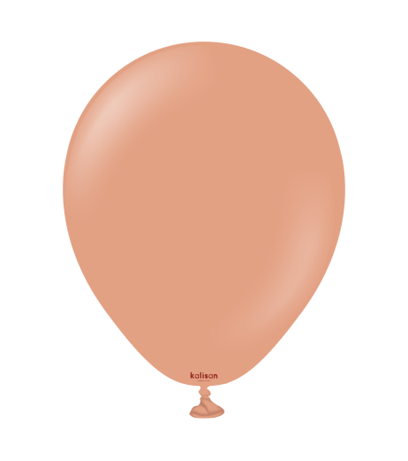 Kalisan Latex Balloons 5” (13 cm) Standard Clay Pink 100/set