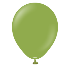 Baloane latex Kalisan 5” (13 cm) Standard Matcha 50/set