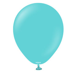Baloane latex Kalisan 5” (13 cm) Standard Aqua 50/set Baloane latex Kalisan 5” (13 cm) Standard Aqua 50/set