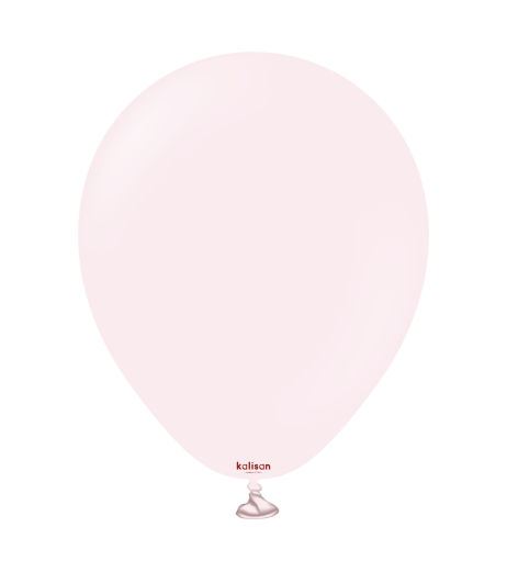 Baloane latex Kalisan 5” (13 cm) Macaron Pale Pink 100/set