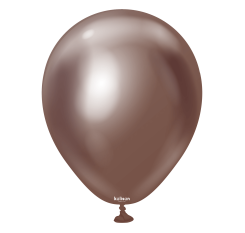 Baloane latex Kalisan 5” (13 cm) Mirror Chocolate 100/set