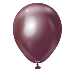 Baloane latex Kalisan 5” (13 cm) Mirror Burgundy 100/set