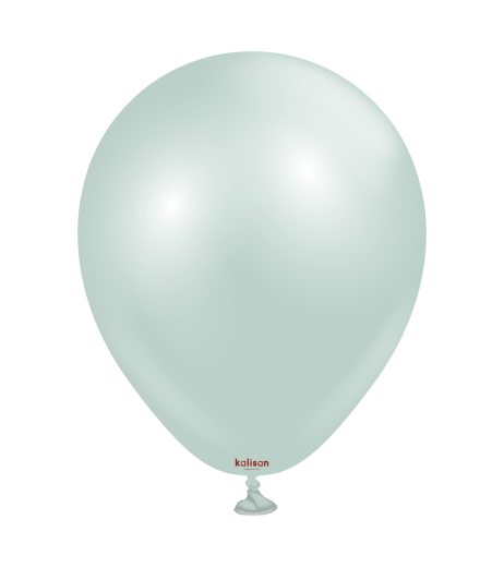 Baloane latex Kalisan 5” (13 cm) Aura Ice Mint 50/set