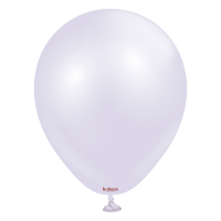 Baloane latex Kalisan 5” (13 cm) Aura Lavender Fog 50/set